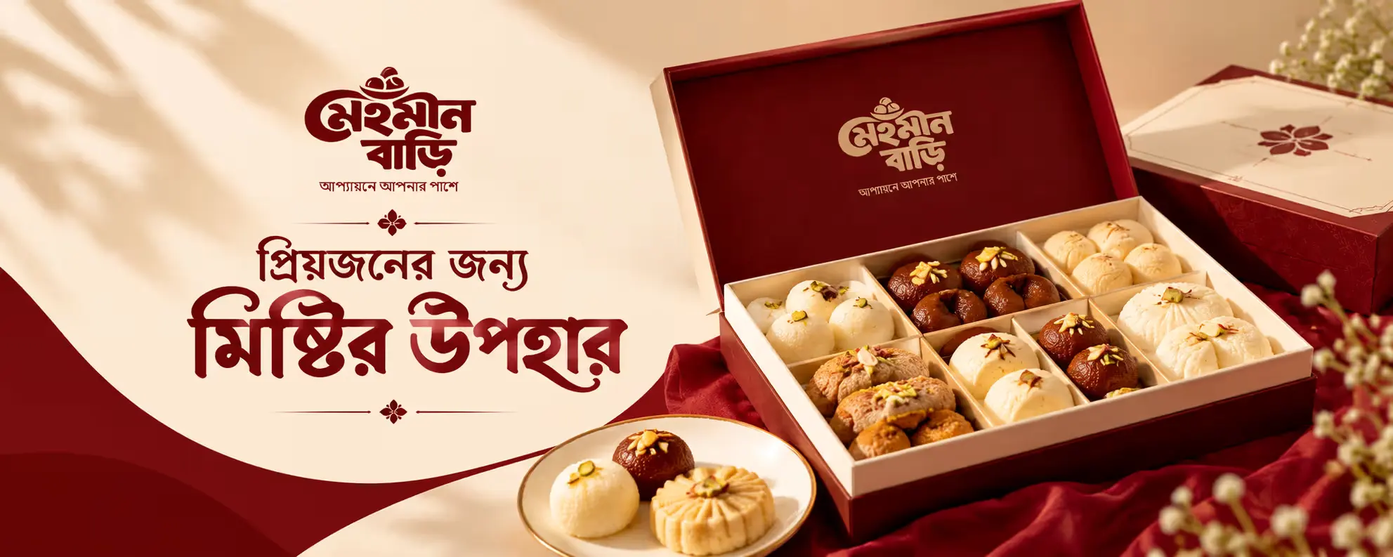 মেহমান বাড়ি — মিষ্টির রাজকীয় উপহার